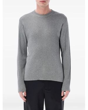 BERNER KUHL Ribbed Crewneck Jumper - Grey
