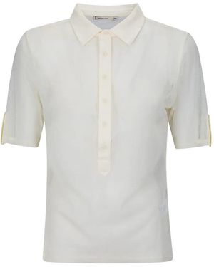 Paloma Wool Sile Mesh Poloshirt - Wit