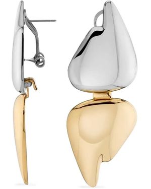 DEMARSON New York Blaze Convertible Earrings - White