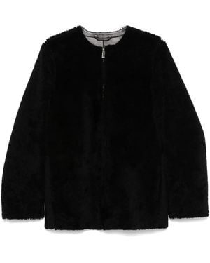 TOTEME Shearling Jacket - Black