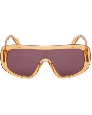 Pinko Geometric-Frame Sunglasses - Pink