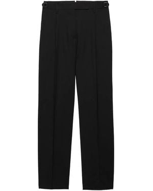 Prada Pantalones de lana - Negro