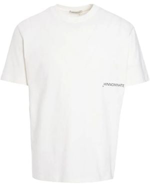 hinnominate Crew-Neck Logo-Print T-Shirt - White