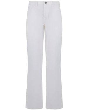 Alberta Ferretti Pantalones Acampanados - Blanco