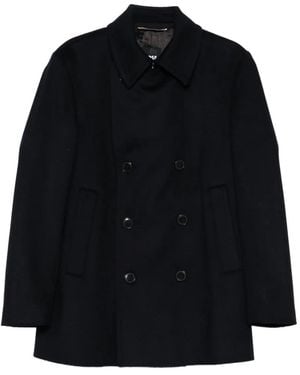BOSS Cappotto Doppiopetto - Nero
