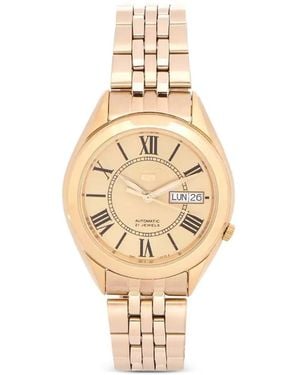 Seiko Reloj 5 Con Número Romano De Mm - Metálico