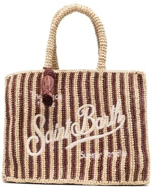 Mc2 Saint Barth Borsa Tote Colette - Neutro
