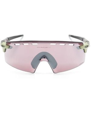 Oakley Encoder Shield-Frame Sunglasses - Pink