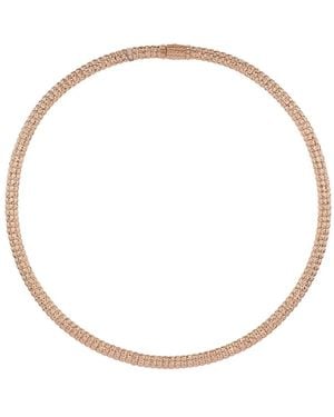 Officina Bernardi 18Kt Rose Enigma Diamond Necklace - White