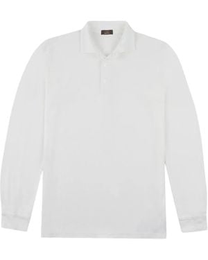 Slowear Polo de manga larga - Blanco