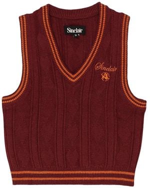 Sinclair Gilet - Rosso