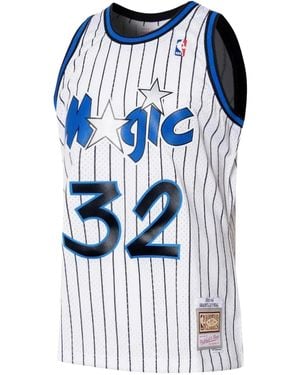 Mitchell & Ness Pinstripe Magic Jersey - Blue