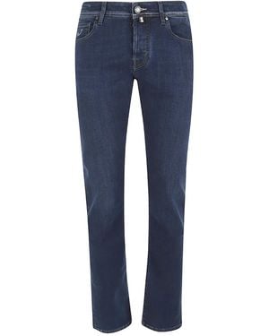 Jacob Cohen Logo-Patch Jeans - Blue