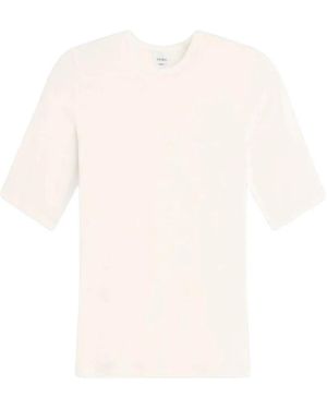 Leset T-Shirt Julien À Manches Mi-Longues - White
