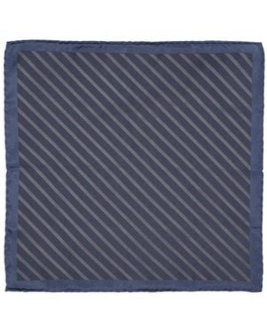 Brunello Cucinelli Gestreepte Pochet - Blauw