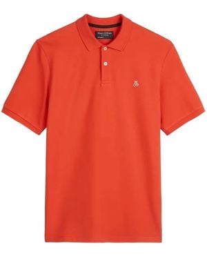 Marc O' Polo Logo-Embroidered Polo Shirt