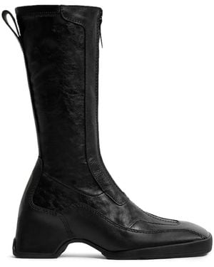 Miista Kniehohe Vito Stiefel - Schwarz