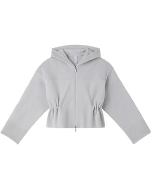 CFCL Veste Zippée Milan À Capuche - White