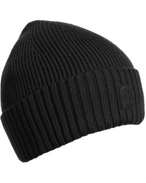 Parajumpers Ribbed-Knit Beanie - Black