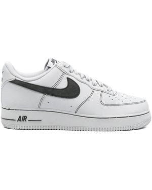 Nike Sketched Swoosh Leather Trainers - White
