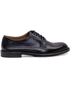 Doucal's Lace-Up Leather Derby Shoes - White