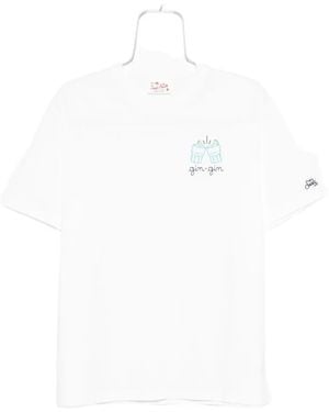 Mc2 Saint Barth Gin Gin T-Shirt - White