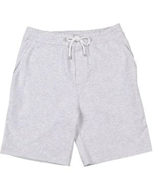 Brunello Cucinelli Drawstring Track Shorts - White