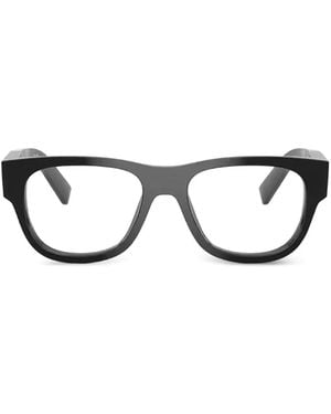 Prada Brille Mit D-Gestell - Schwarz