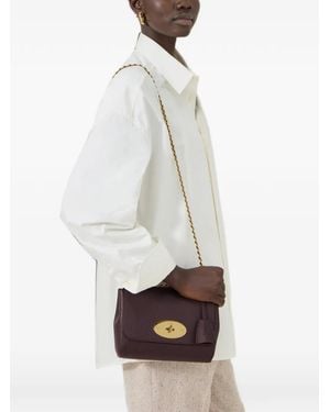 Mulberry Lily Grained Leather Shoulder Bag - White