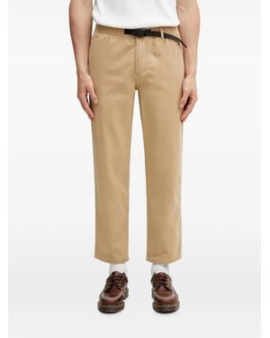Gramicci Pantaloni Dritti Con Cintura - Neutro