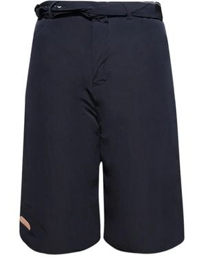 PDF Shorts Con Passanti Per Cintura - Blu