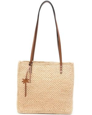 Manebí Palm-Charm Shoulder Bag - Natural