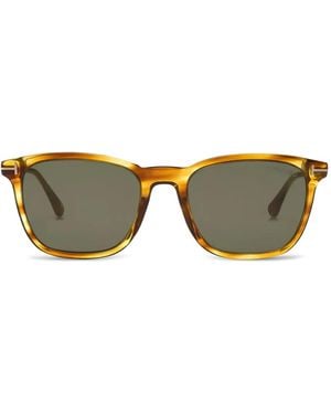 Tom Ford スクエアフレーム サングラス - ブラウン