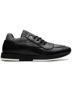 Jimmy Choo Jett Mixed Media Trainers - Black