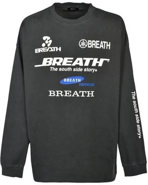 BREATH Camiseta Company De Manga Larga - Gris