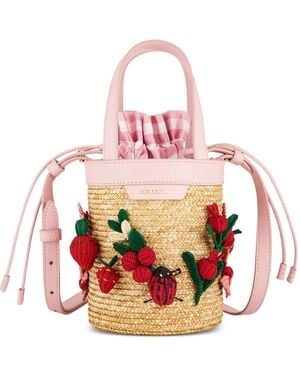 Aquazzura Bolso Bombonera Botanica Mini - Rosa