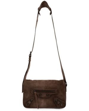 Balenciaga Borsa Messenger Le City Piccola - Bianco