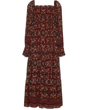 Cara Cara Mirabelle Midi Dress - Purple