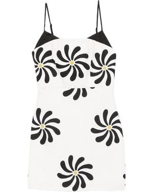 Cala De La Cruz Rocha Mini Dress - White
