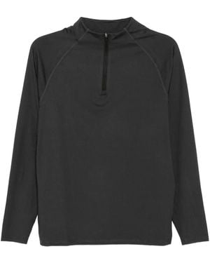 CONDITION WEAR Core Zip Top - Black