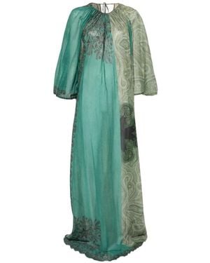 Pierre Louis Mascia Hawn Paisley Dress - Green