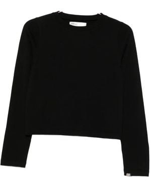 Extreme Cashmere Lisa Long-Sleeve T-Shirt - Black
