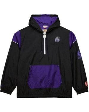 Mitchell & Ness X Nba Sacramento Kings Windbreaker - Blue