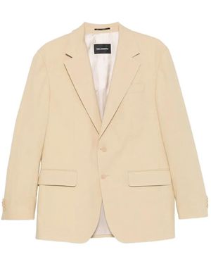 KARL LAGERFELD Easy Long-Sleeves Blazer - Natural