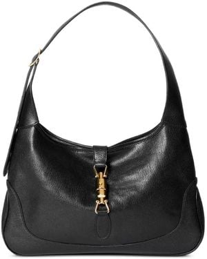 Gucci Mittelgroße Jackie 1961 Schultertasche - Schwarz
