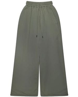 LỰU ĐẠN Bontan Wadded Track Trousers - Grey