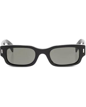 McQueen T-Bar Rivet Panthos Sunglasses - Grey
