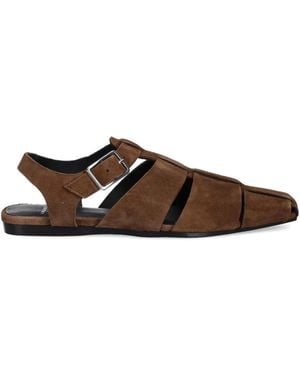 Vagabond Shoemakers Wioletta Buckle-Fastening Cut-Out Sandals - Brown