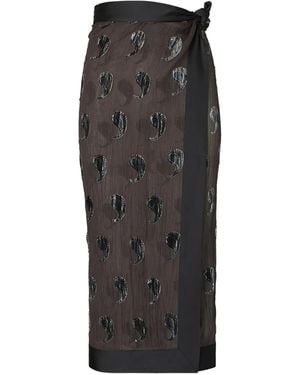 Tory Burch Paisley Pareo - Black
