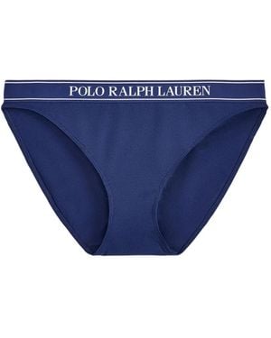 Polo Ralph Lauren Logo-Band Briefs - Blue